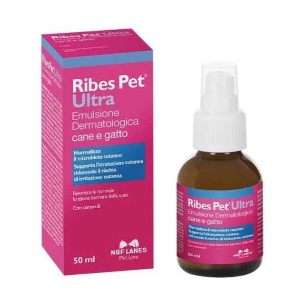 Ribes Pet Ultra Emulsione Dermatologica Uso Veterinario 50 ml