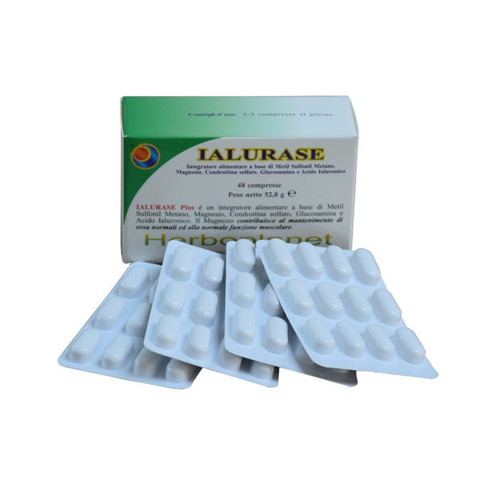 Herboplanet Ialurase Plus Integratore 48 Compresse