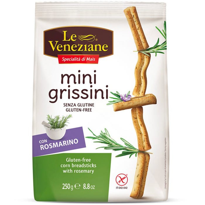 Le Veneziane Mini Grissini Al Rosmarino 250g