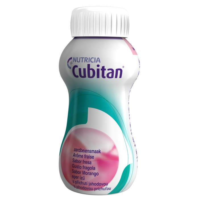 Cubitan Integratore Nutrizionale Gusto Fragola 4x200 ml