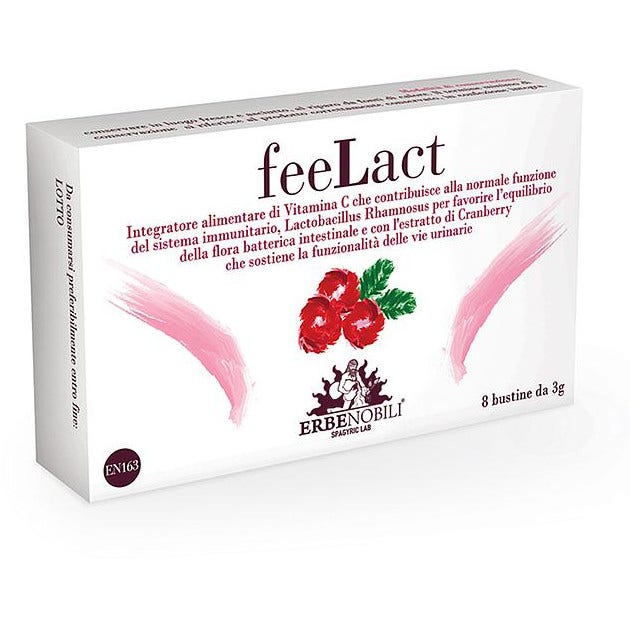 Erbenobili Feelact Integratore Sistema Immunitario 8 Bustine 3 g