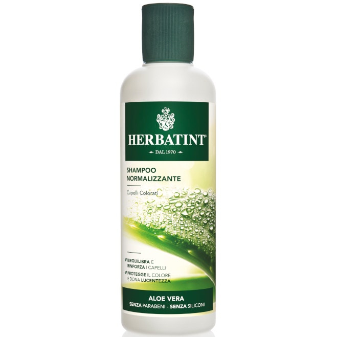 Herbatint Shampoo Normalizzante Capelli Colorati Aloe Vera 260 ml