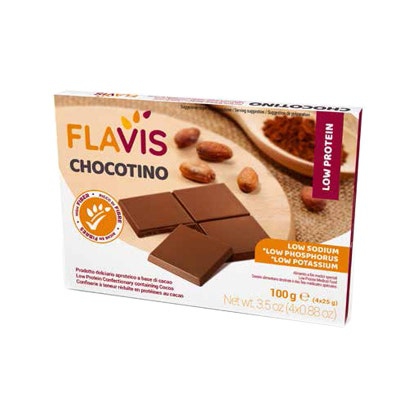 Flavis Chocotino Tavoletta Aproteica Gusto Cacao 100 g