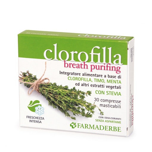 Farmaderbe Clorofilla Integratore 30 Compresse