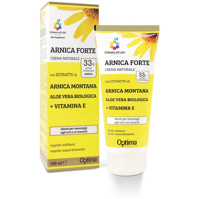 Optima Colours Of Life Arnica Forte Crema Eudermica Naturale 100 ml