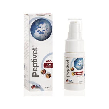 Peptivet Oto Gel Otologico Cani e Gatti 25 ml