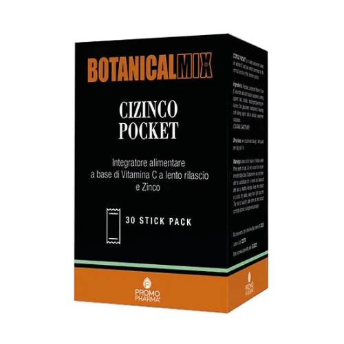 Botanical Mix Czn Pocket Integratore Difese Immunitarie 30 Stick