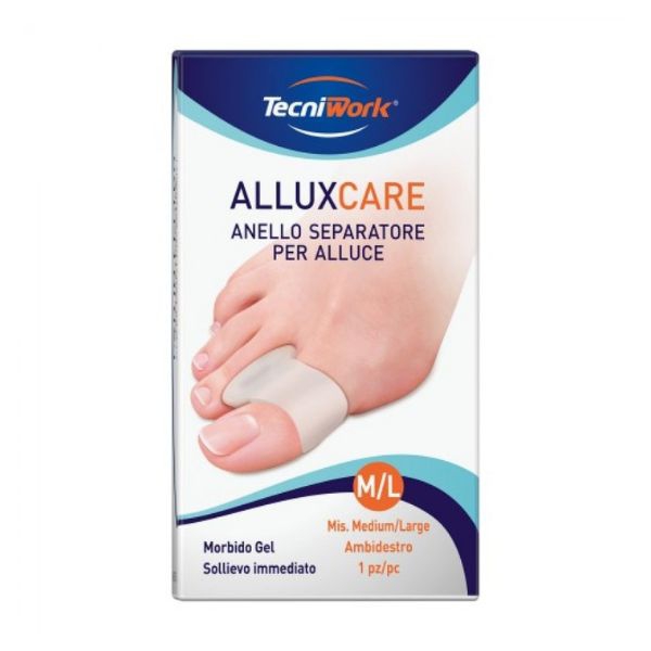 Tecniwork Alluxcare Anello Separatore Alluce Taglia M L