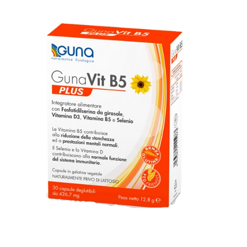 GunaVit B5 Integratore Di Vitamine Per Ridurre La Stanchezza Ed Affaticamento 30