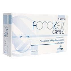 Pharcos Fotoker Orale Integratore Zinco 30 Compresse