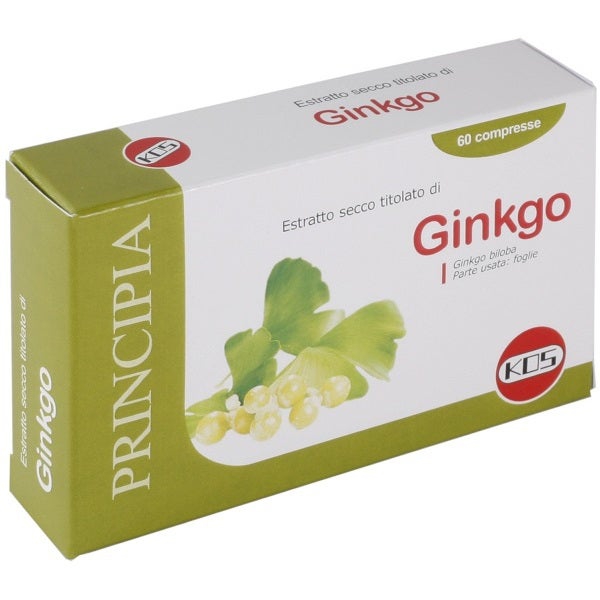 Ginkgo Biloba Estratto Secco 60 Compresse