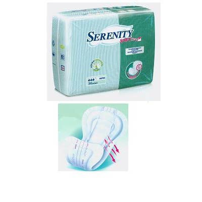 Serenity Soft Dry+ Pannolone Sagomato Super Con Aloe 30 Pezzi