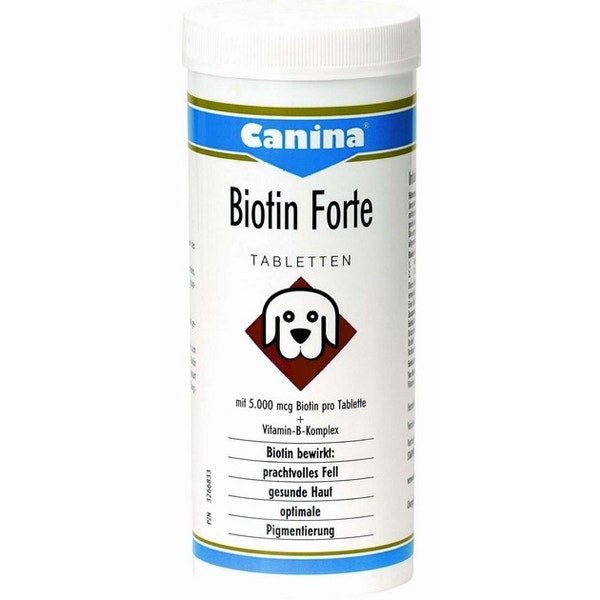 Canina Biotin Forte Integratore Pelo Cani 60 Compresse