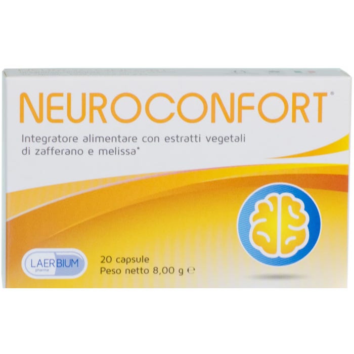 Neuroconfort Integratore Ad Azione Rilassante 20 Capsule