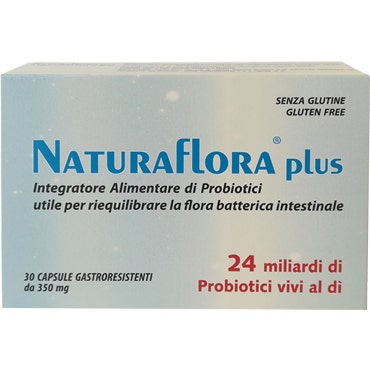 Naturaflora Plus Integratore Flora Batterica Intestinale 30 Capsule