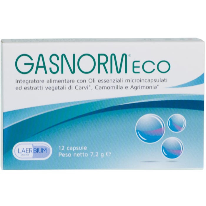 Gasnorm Eco Integratore 12 Capsule