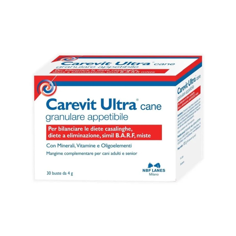 Nbf Lanes Carevit Ultra Mangime Complementare Cane 30 Bustine