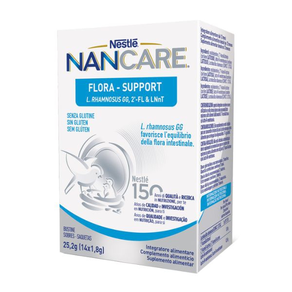 Nestl Nan Care Flora Support Integratore per il Benessere Intestinale 14Bustine