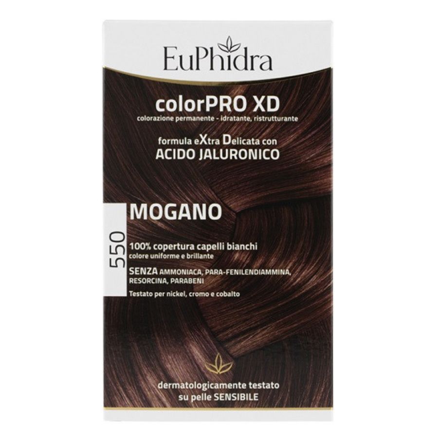 Euphidra ColorPRO XD 550 Mogano Tintura Extra Delicata