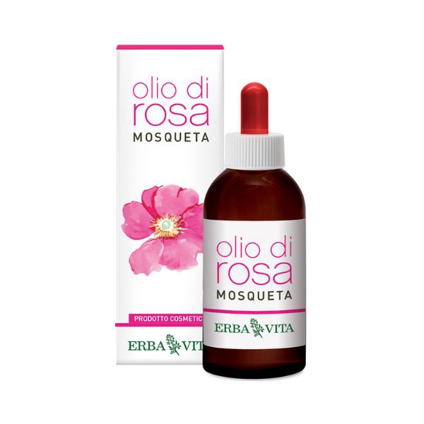 Erba Vita Olio di Rosa Mosqueta Idratante Elasticizzante Corpo 10 ml