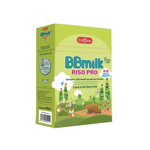 BBmilk Riso Pro 0-12Mesi Dalla Nascita 400g