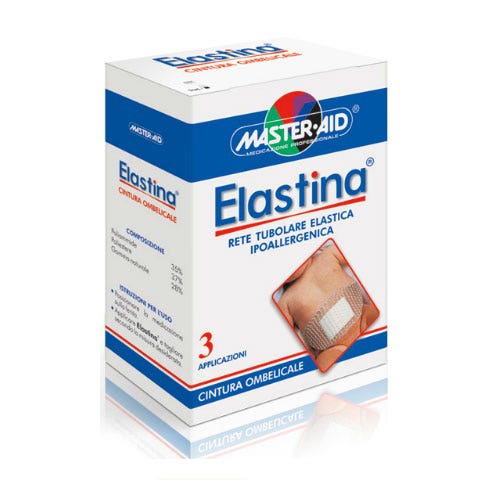 Elastina Rete Tubolare Elastica Ipoallergenica Ombelicale 3 Pezzi