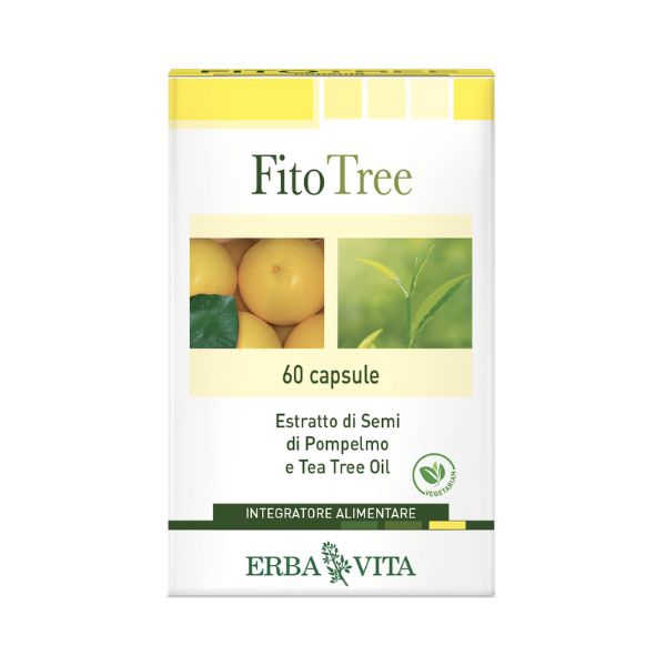 Erba Vita Fitotree Integratore Alimentare Antiossidante 60 Capsule