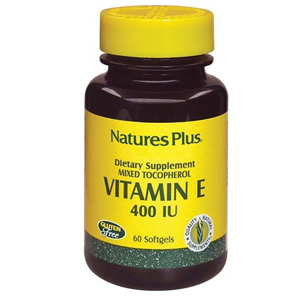 Nature's Plus Vitamina E 400 UI Integratore Antiossidante 60 Capsule