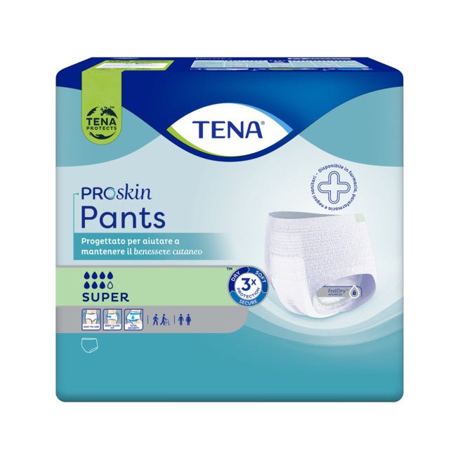 Tena Pants Super Pannoloni Mutandine Assorbenti Taglia S 12 Pezzi