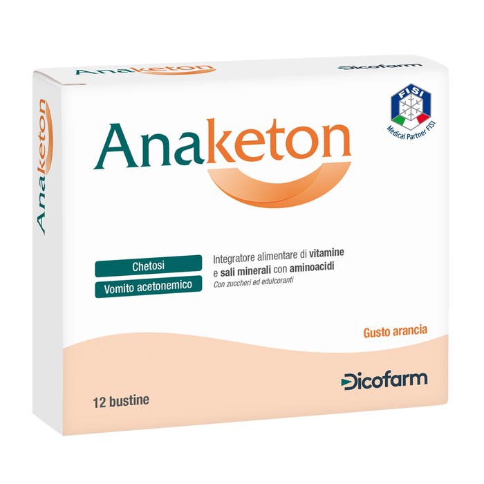 Anaketon Integratore Vitamine e Sali Minerali 12 Bustine