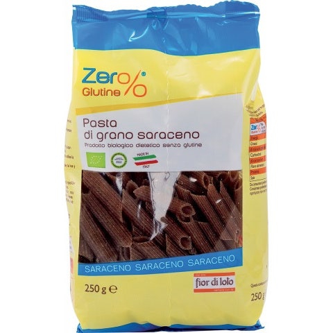 Fior Di Loto Zero% Glutine Penne Di Grano Saraceno Biologiche 250 g