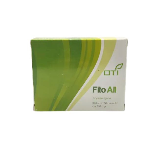  Integratore Fitoall OTI, confezione da 60 capsule, aiuta a rinforzare il sistema immunitario e a combattere le allergie stagionali.