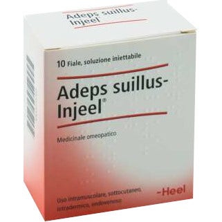 Guna Heel 10 Adeps suillus-injeel Fiale da 1,1 ml