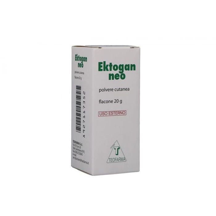 Ektogan Neo Polvere Cutanea Dermoprotettiva Antimicrobica 20g