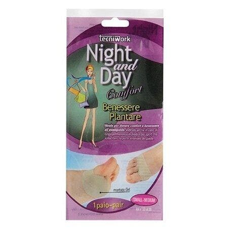 Tecniwork Night&Day Benessere Plantare Cuscinetto in Gel Taglia M/L