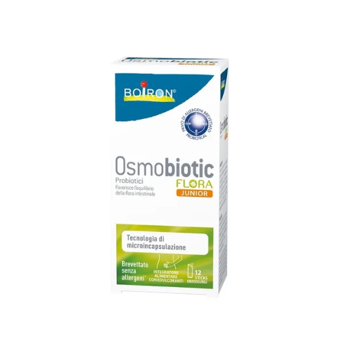 Boiron Osmobiotic Flora Junior Integratore Probiotico 12 Bustine Stick