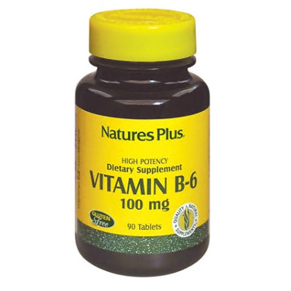 Nature s Plus Vitamina B6 Integratore di piridossina 90 Tavolette