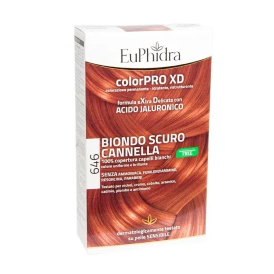 Euphidra ColorPRO XD 646 Biondo Scuro CannellaTintura Extra Delicata