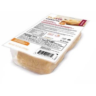 Mevalia Flavis Ciabattine Panini Bianchi Aproteici 260 g