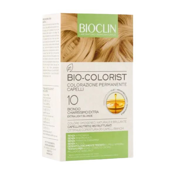 Bioclin Bio-Colorist 10 Biondo Chiarissimo Extra Tintura Naturale Capelli