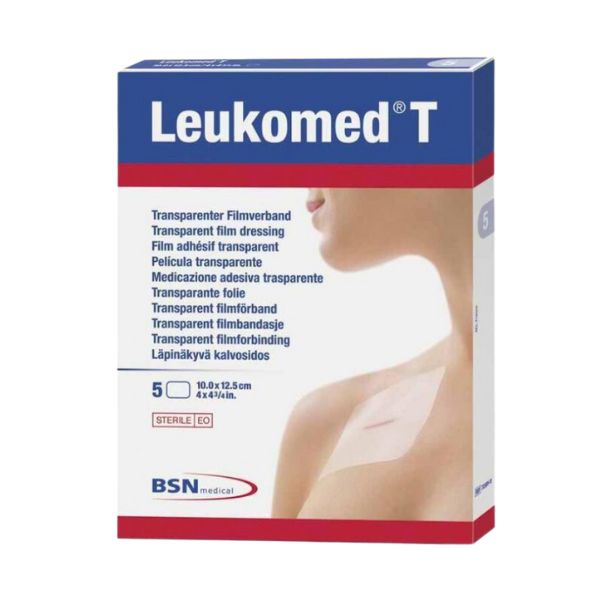 Leukoplast Leukomed T Medicazione Adesiva Trasparente Post Operatoria 8 X 10cm