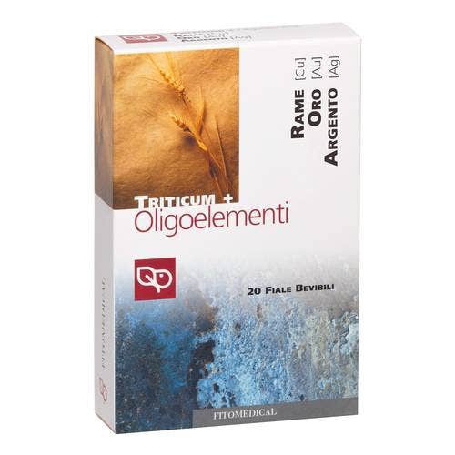 Triticum Oligoelementi Rame/Oro/Argento 20 Fiale