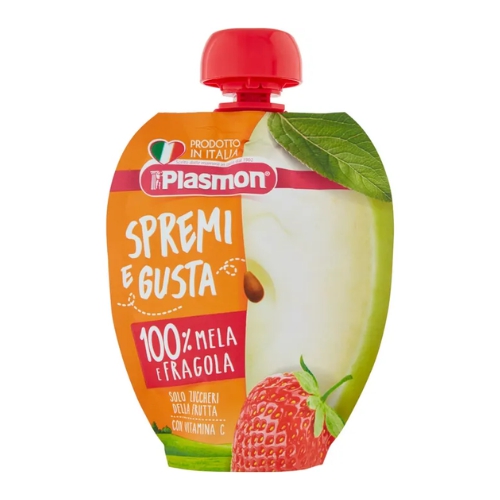 Plasmon Spremi E Gusta Mela Fragola 100ml