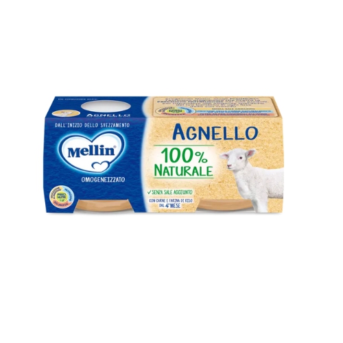 Mellin Omogeneizzato di Agnello 2 x 80 g