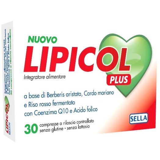 Lipicol Plus 30 Compresse