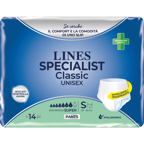 Lines Specialist Classic Pants Unisex Super 14 Pezzi