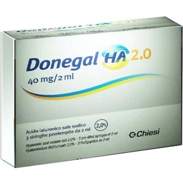 Siringa Intrarticolare Donegal Ha 2.0 Acido Ialuronico 40mg 3x2ml