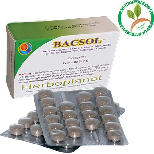 Herboplanet Bacsol Integratore 40 Compresse