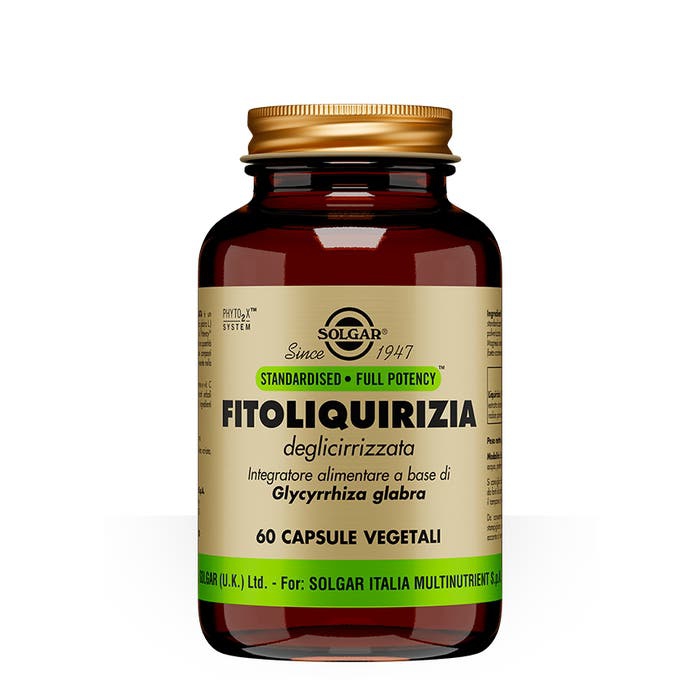 Solgar Fitoliquirizia Deglicirrizzata 60 Capsule Vegetali