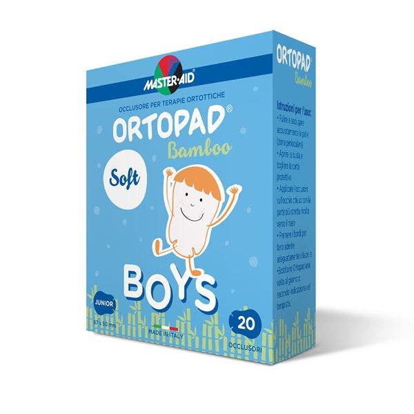 Ortopad Soft Boys Junior Cerotto Occlusore Per Bambini Per Terapie Ortottiche 20